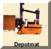 automated driverless turret forklift 