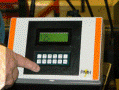 RF forklift inventory tasking terminal