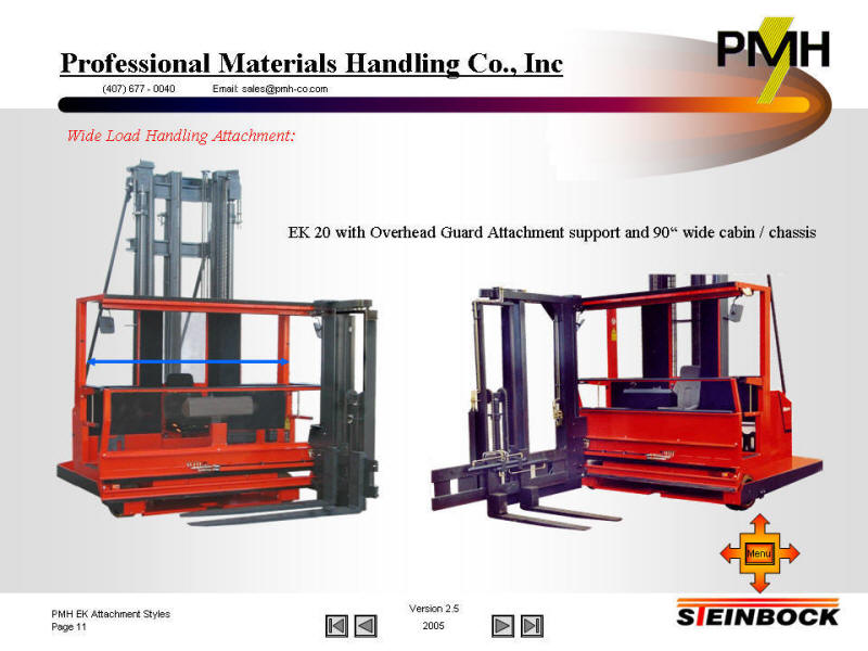 Narrow aisle vehicle with option for order selecting & wide loads