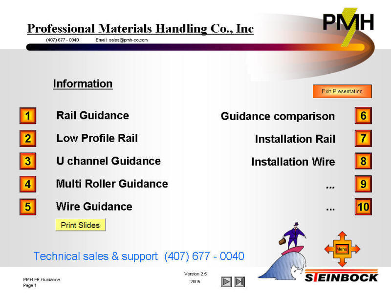 navigation graphic very narrow aisle forklift guidance