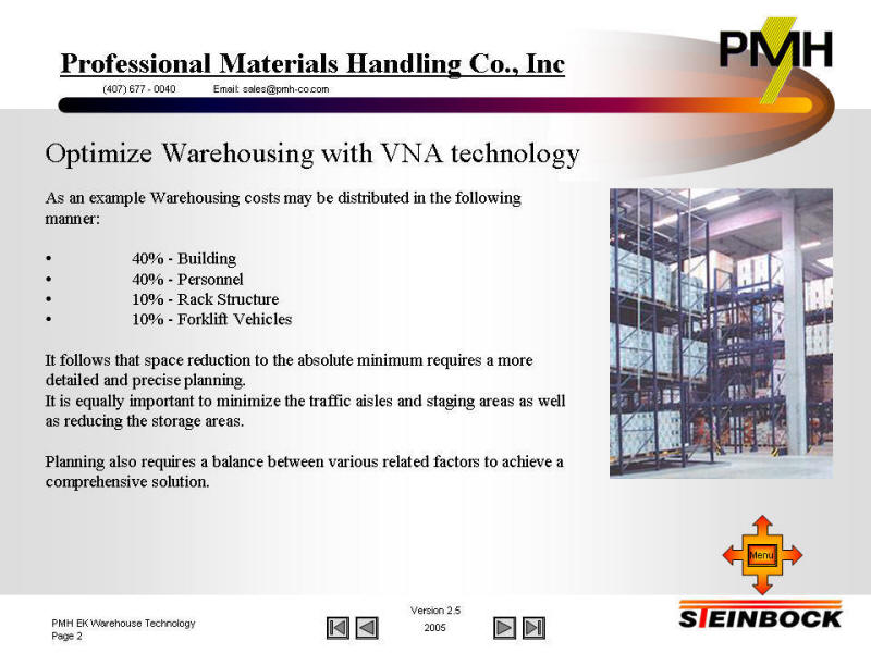 optimize warehousing with very narrow aisle technology