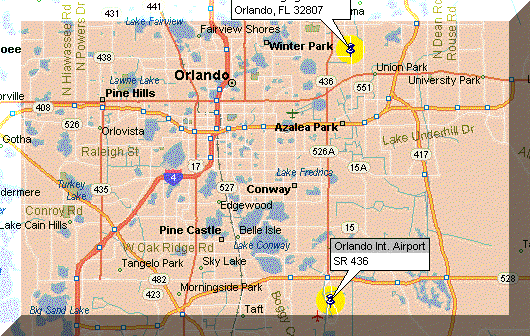 map to pmh demonstration center