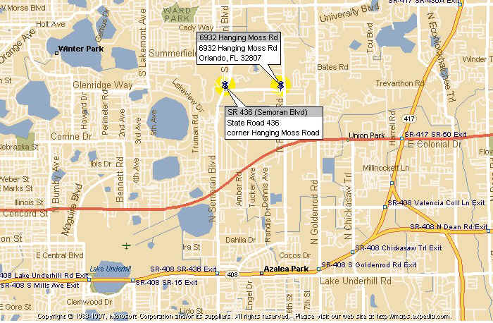 detail map of pmh demonstration facility on hanging moss road, orlando florida