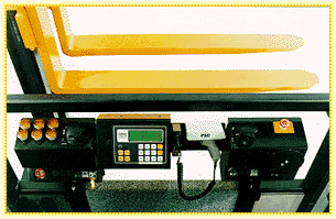 Vehicle mounted RF inventory / tasking terminal